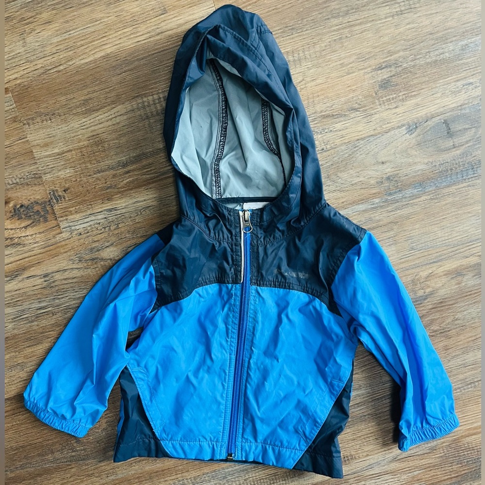 Columbia Boys' Toddler Glennaker Jacket Mountain Blue, Collegiate Navy 2T